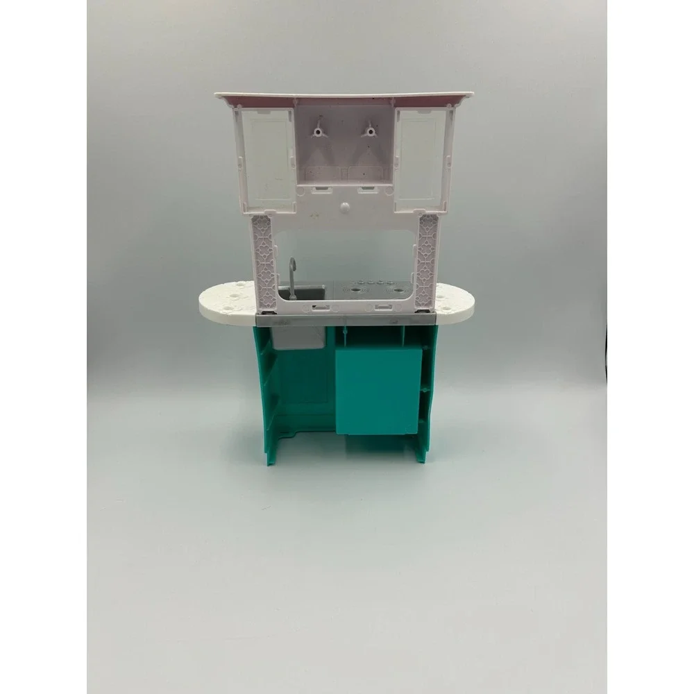 Barbie The Pioneer Woman Kitchen Stove Sink Microwave‎ Cabinets only Playset